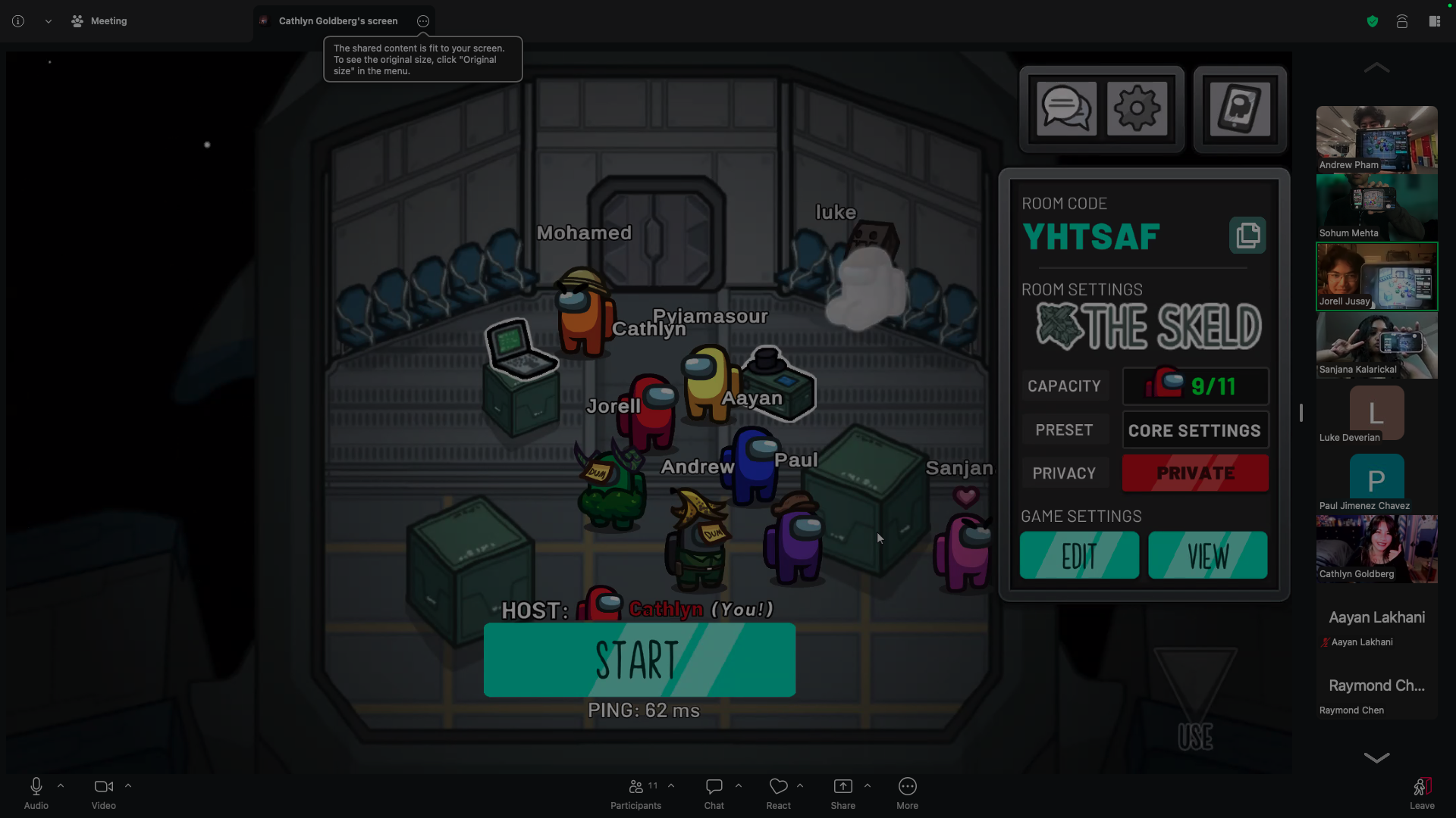 Photo taken during the Team 17 kickoff meeting on April 9, 2026